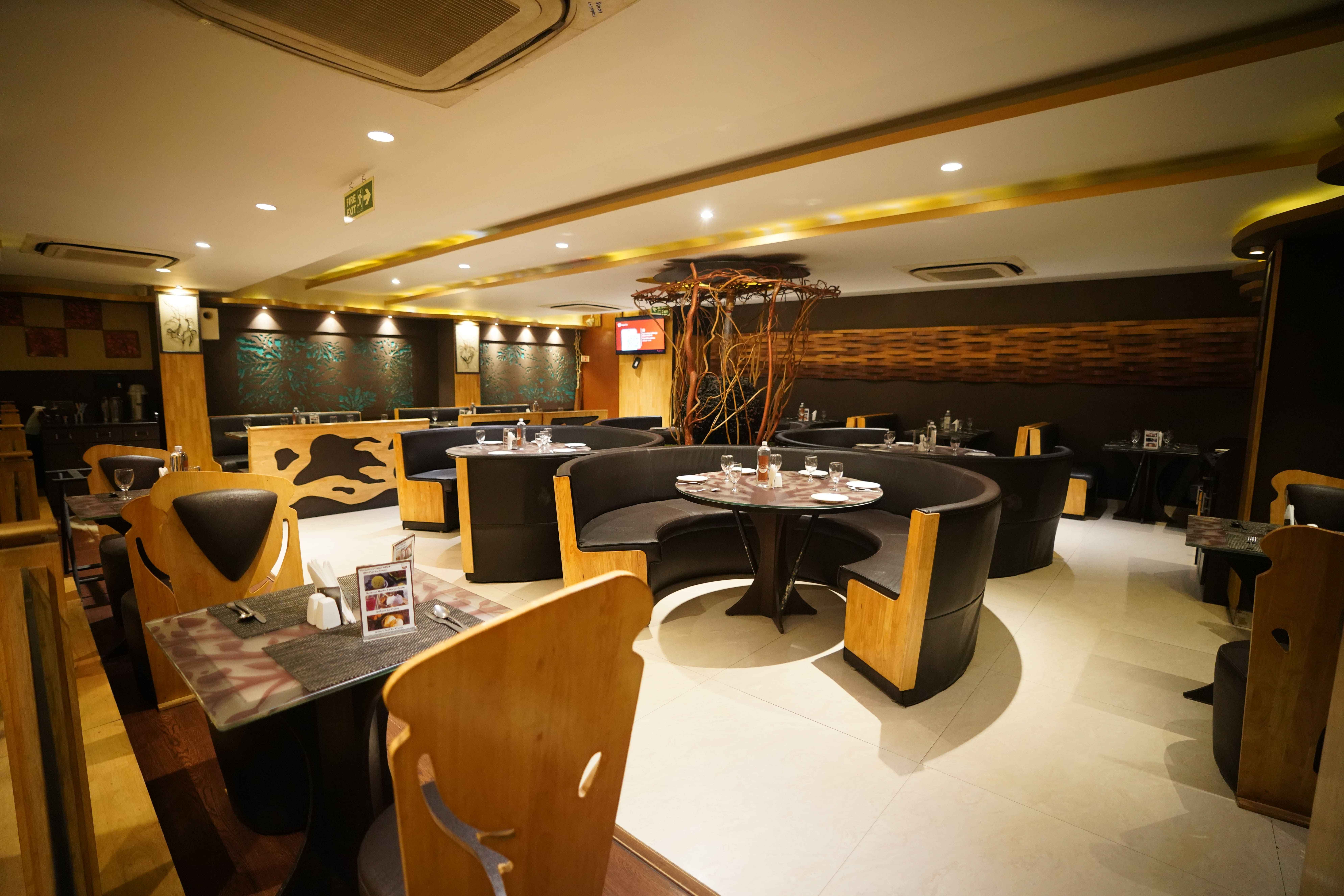 Elegant restaurant interior